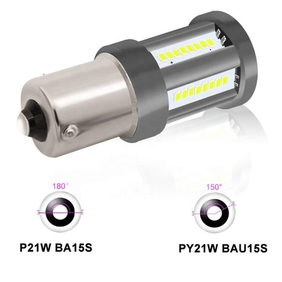 7440 LED Rem Lampu Sein 1156 BA15S BAY15S 2016 40SMD Tidak Ada Kesalahan Drl 12 V Jam Alarm