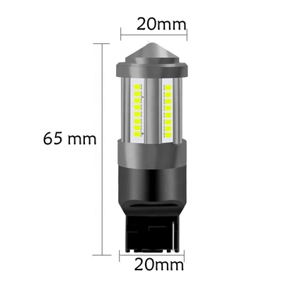 7440 LED Rem Lampu Sein 1156 BA15S BAY15S 2016 40SMD Tidak Ada Kesalahan Drl 12 V Jam Alarm