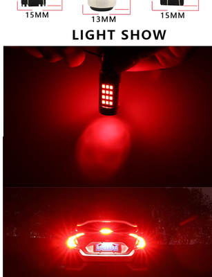 Lampu Sein Mobil Universal Kustom 2835 Lampu Depan Membalikkan Tiga Kali Bohlam Berkedip