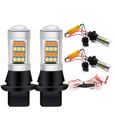 OEM Auto 1157 Led T20 Led Rem Dan Lampu Sein 2835 7443 Lampu Berkedip Putih Mobil