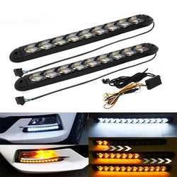Waterproof Arrow LED Day Time Running Light DC 12V Sequential Led Turn Signal 8000K