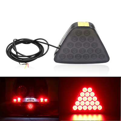 Lampu Mobil Percontohan Modifikasi 1000lm RGB Remote Warning Flash Tail Light 2835 LED Chip