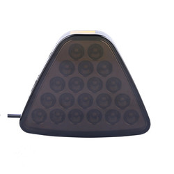 Lampu Mobil Percontohan Modifikasi 1000lm RGB Remote Warning Flash Tail Light 2835 LED Chip