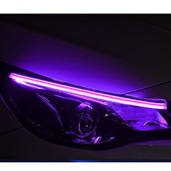 Kawat Neon 30/45/60CM RGB Warna-warni Led Daytime Running Lamps Soft Article