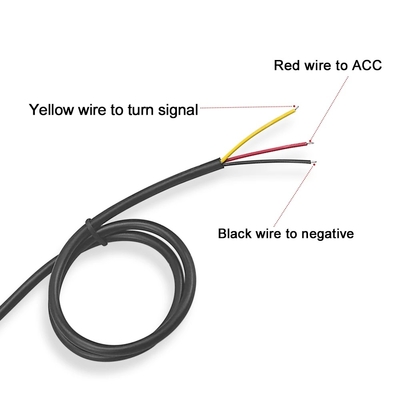 30 cm 45 cm 60 cm Siang Hari Lampu Mobil LED Tabung Strip Rem Aliran Panduan Cahaya 2 pcs