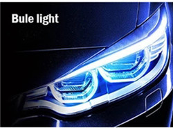 30 cm 45 cm 60 cm Siang Hari Lampu Mobil LED Tabung Strip Rem Aliran Panduan Cahaya 2 pcs