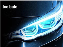 30 cm 45 cm 60 cm Siang Hari Lampu Mobil LED Tabung Strip Rem Aliran Panduan Cahaya 2 pcs