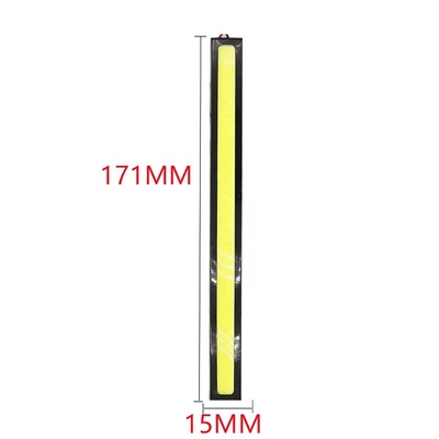 LED Day Time Running Light Untuk Mobil 17CM COB 12V Foglight Lampu Posisi Belakang