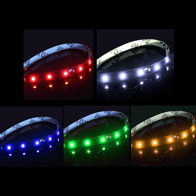 30cm Lampu Mobil LED Tube Strip 3528 Patch Lampu Peringatan Darurat