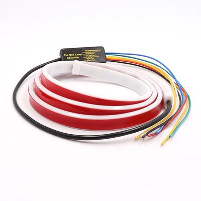 Streamer Waterproof Car Headlight Led Tube Strip Lampu Peringatan Pintu Mobil Darurat 1.2m / 1.5m
