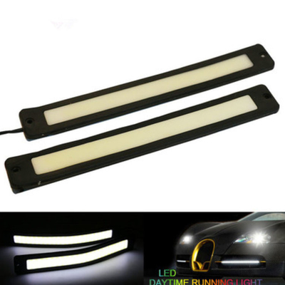 Siang hari Drl Driving Car Headlight Led Tube Strip Cob 12V