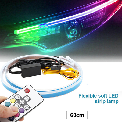 Waterproof 5050 Lampu Mobil Led Tube Strip / Led Tail Lights Strips 45cm 60cm