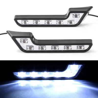 3030 LED Day Time Running Light Lampu Peringatan Darurat Mobil Drl Untuk BMW