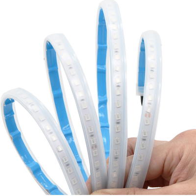 12V Outdoor Led Car Door Warning Light Strip Putih Tahan Air 120cm
