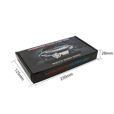 12V Outdoor Led Car Door Warning Light Strip Putih Tahan Air 120cm