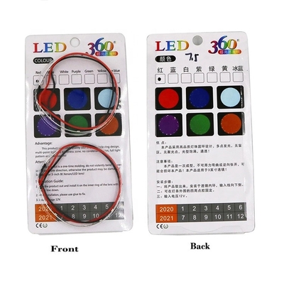 RGB 2.5 3.0 Inch LED Car Ambient Lights Headlight Ring LED Devil Eyes