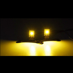 Mini Mobil Auto Motor Modifikasi Angel Devil Eyes Headlight T Bentuk 5W IP67