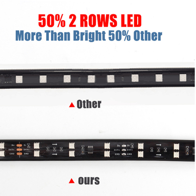 12V 2W Lampu LED Otomotif Lampu Aluminium Mobil Lampu Depan LED Strip Tube