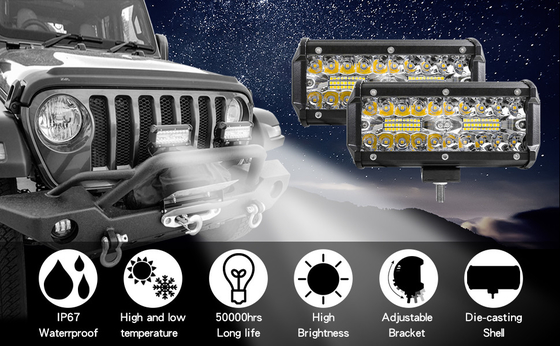 Lampu jalan LED 200W bertenaga tinggi IP68 Bahan paduan aluminium tahan air