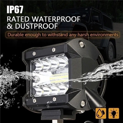 Aluminium Alloy LED Lampu Pengemudi 10-30V LED Light Bar Untuk Kendaraan
