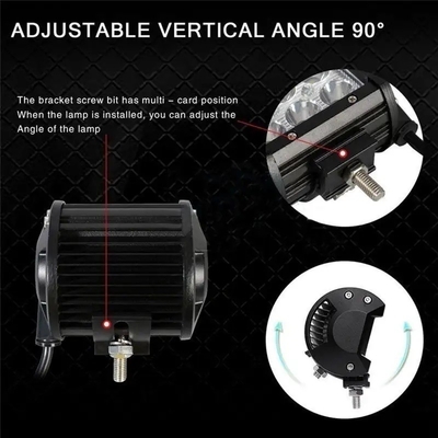 Aluminium Alloy LED Lampu Pengemudi 10-30V LED Light Bar Untuk Kendaraan