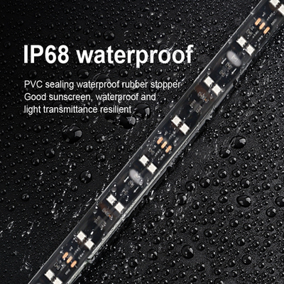 24V 5050 SMD 5A 2.4m Mobil Interior Atmosphere Lampu Dengan Remote Strobe Untuk Van Truck
