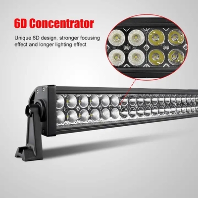 22 Inch Dustproof LED Light Bar Untuk Truk, 4wd Jeep SUV Boat LED Offroad Light Bar