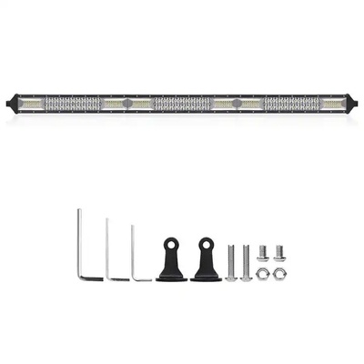 Dual Row LED Light Bar Untuk Mobil 200W - 1000W Aluminium Profile