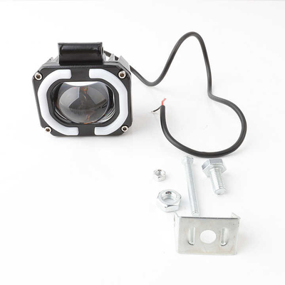 4x4 Offroad Lampu Kerja LED Lampu Depan Kabut Lampu Mengemudi 12-80V 4 Inch 30W Warna ganda