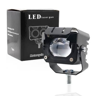 12-80V Amber 3570 LED Dual Color LED Lampu Kerja Untuk Motor 30-60W Off Road Driving Lampu