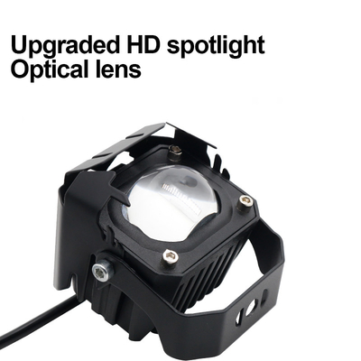 12-80V Amber 3570 LED Dual Color LED Lampu Kerja Untuk Motor 30-60W Off Road Driving Lampu
