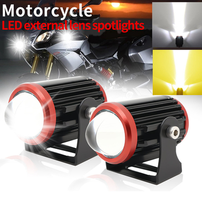 Lampu depan LED Motorcycle High Low Beam Kit Bulb Type Motorcycle Driving Headlight Bulb