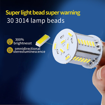Lampu belakang LED 3014 30SMD S25 1156 BA15S BAU15S BAY15D