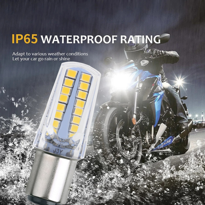 1157 32SMD Amber LED Brake Turn Signal Lampu LED Bulb Tail Mobil Stop Turn Signal Reversing Untuk Sepeda Motor