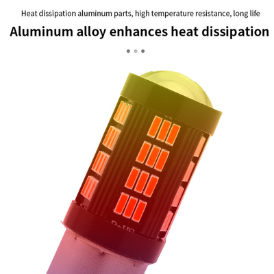 1157 1156 4014 66 SMD LED Brake Light Mobil Mengbalikkan Interior LED Bulbs Auto Canbus