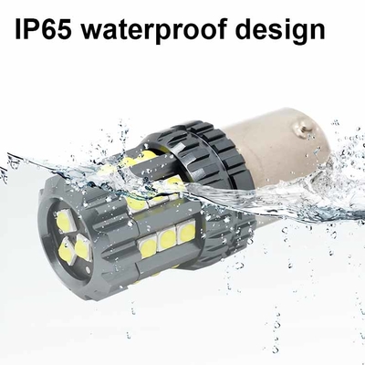 Putih LED Mobil Turn Signal Lampu Otomatis 12V 24V 2835 45SMD 1156 1157 T25 3156 3157 T20 7440 7443 Canbus bohlam Mobil Led