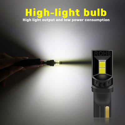 Lampu LED 360 derajat T10 194 168 147 W5W 3030 Lampu interior mobil LED