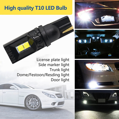 Lampu LED 360 derajat T10 194 168 147 W5W 3030 Lampu interior mobil LED