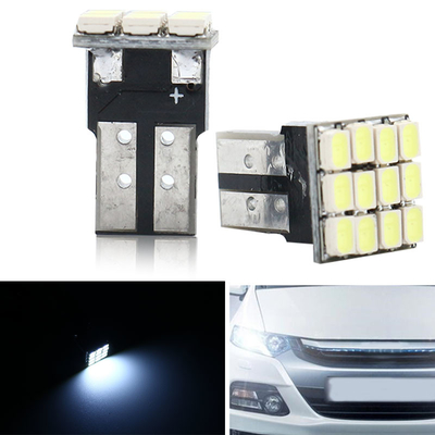 Daya 9W Lampu LED Lampu tahan air IP67 360 derajat Lampu Otomotif 12v T10 12SMD 1206 3020 Lampu Bacaan Lisensi Plak