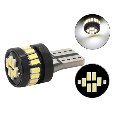 3014 Chip LED Lampu Lampu Otomotif Cahaya Putih 360 derajat sudut sinar T10 3014 24smd Lampu Led Berkualitas