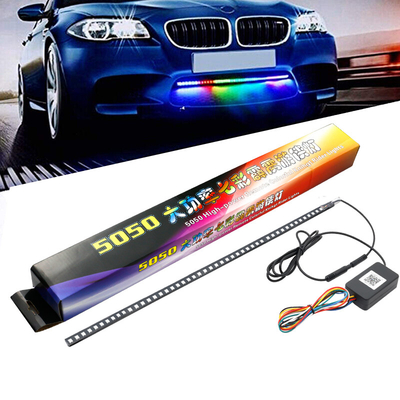 Universal ABS Mobil Interior LED Lampu Waterproof 56CM Mobil Flash Strobe Light Knight Rider Scanner Light