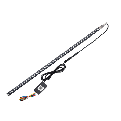 Universal ABS Mobil Interior LED Lampu Waterproof 56CM Mobil Flash Strobe Light Knight Rider Scanner Light