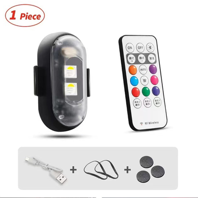 RGB Warna LED Lampu Interior Mobil Micro USB IP67 Wireless Remote Control