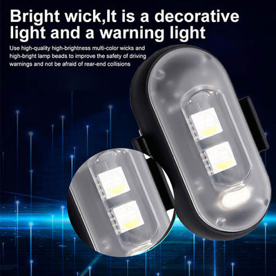 RGB Warna LED Lampu Interior Mobil Micro USB IP67 Wireless Remote Control