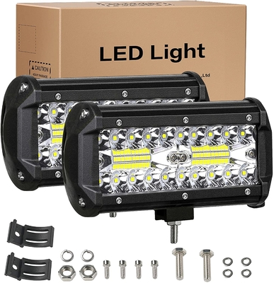 240W 24000lm Fog Led Light Bar 7 Inch Led Driving Lights Off Road Waterproof