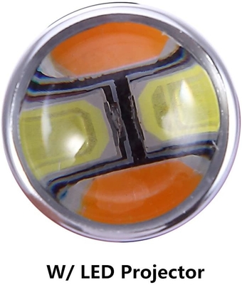 3157 3057 3357 4157 Lampu Sein Rem LED Amber Switchback 22 SMD dengan Proyektor