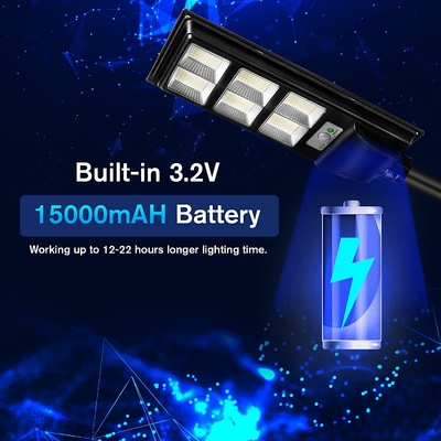 120 Watt Solar Street Light Untuk Outdoor 5000K Daylight White Flood Endurance IP65 Waterproof