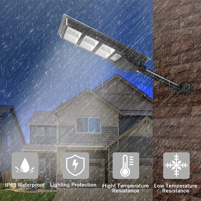 120 Watt Solar Street Light Untuk Outdoor 5000K Daylight White Flood Endurance IP65 Waterproof